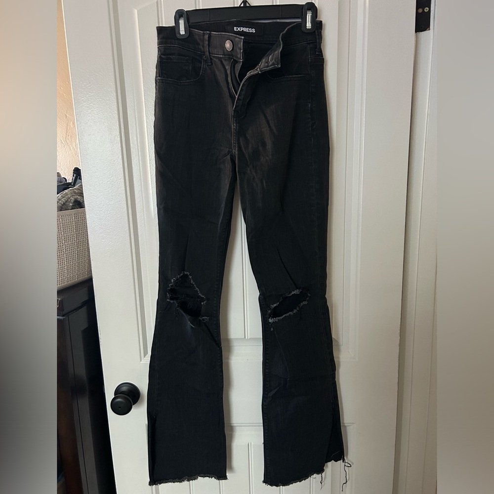 Express boot high rise jeans 2